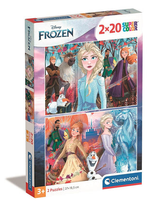 Disney Jégvarázs Echoes 2x20 db-os puzzle Clementoni