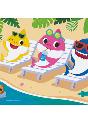 Baby Shark Beach 2x20 db-os puzzle Clementoni