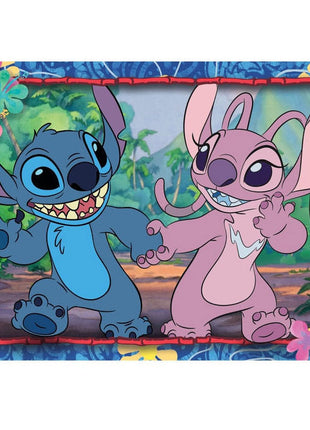 Disney Lilo és Stitch, A csillagkutya Angel 2x20 db-os puzzle Clementoni