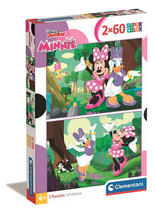 Disney Minnie Cuckoo-Loca and Figaro 2x60 db-os puzzle Clementoni