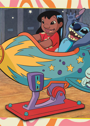 Disney Lilo és Stitch, A csillagkutya Galactic Vacation 2x60 db-os puzzle Clementoni