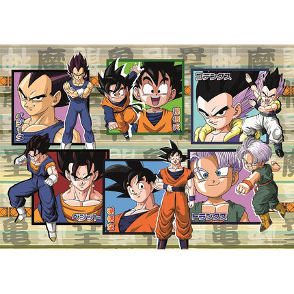 Dragon Ball Z Fighters 104 db-os puzzle Clementoni