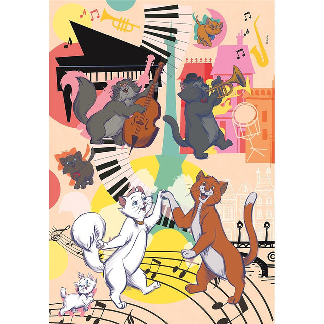 Disney Classics Aristocats 104 db-os puzzle Clementoni