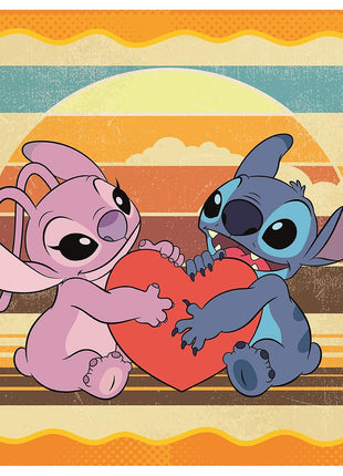 Disney Lilo és Stitch, A csillagkutya Sunset 3x48 db-os puzzle Clementoni