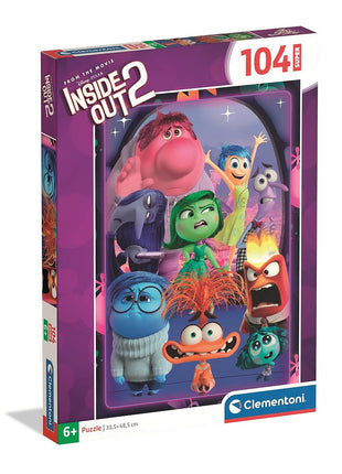 Disney Agymanók Memory 104 db-os puzzle Clementoni