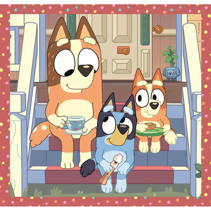 Bluey Together 3x48 db-os puzzle Clementoni
