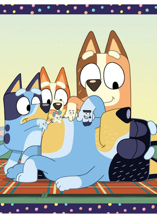Bluey Together 3x48 db-os puzzle Clementoni