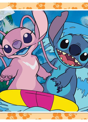 Disney Lilo és Stitch, A csillagkutya Playing the Guitar 3x48 db-os puzzle Clementoni