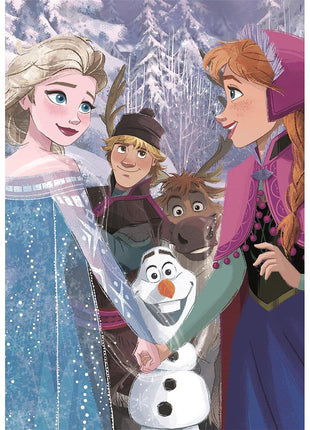 Disney Jégvarázs Holding Hands 104 db-os puzzle Clementoni