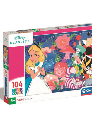 Disney Alice Csodaországban Looking Glass 104 db-os puzzle Clementoni