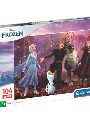 Disney Jégvarázs Singing 104 db-os puzzle Clementoni
