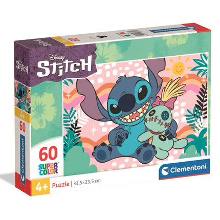 Disney Lilo és Stitch, A csillagkutya Scrump’s Day 60 db-os puzzle Clementoni