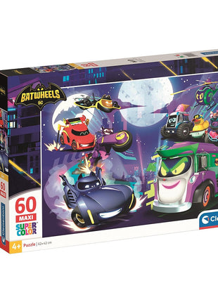 Batman Batwheels 60 db-os maxi puzzle Clementoni