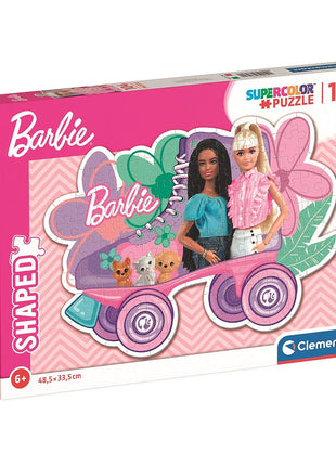 Barbie Roller Skate 104 db-os forma puzzle Clementoni
