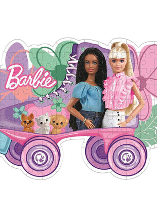 Barbie Roller Skate 104 db-os forma puzzle Clementoni