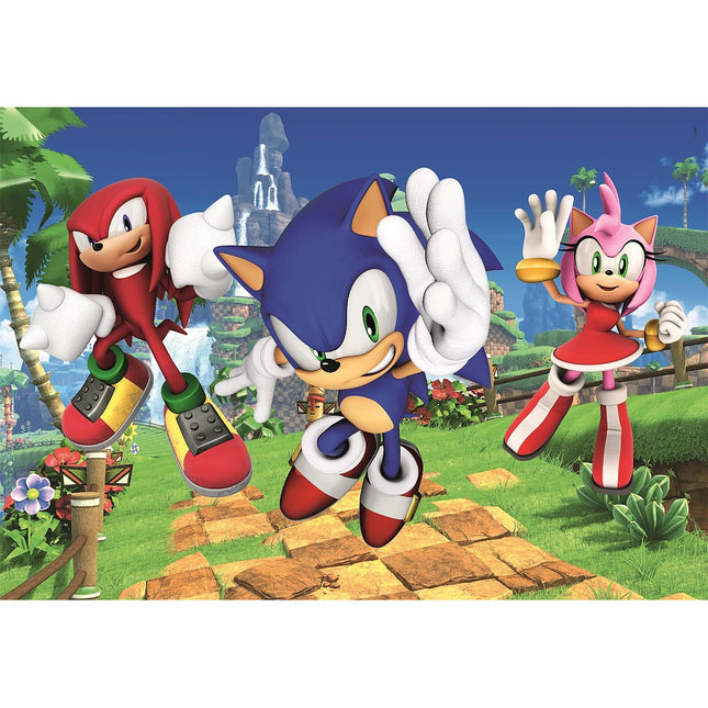 Sonic a sündisznó Amy Rose 104 db-os puzzle Clementoni