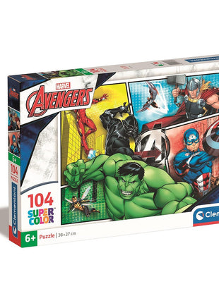 Bosszúállók Comic Style 104 db-os puzzle Clementoni