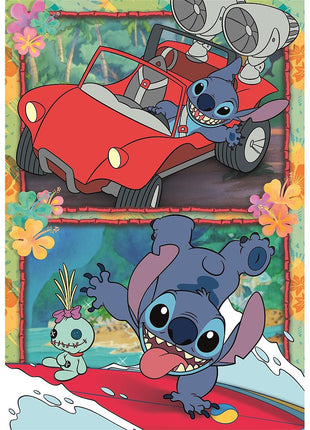 Disney Lilo és Stitch, A csillagkutya Wild Adventure 104 db-os puzzle Clementoni