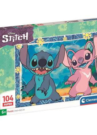 Disney Lilo és Stitch, A csillagkutya Angel 104 db-os puzzle Clementoni