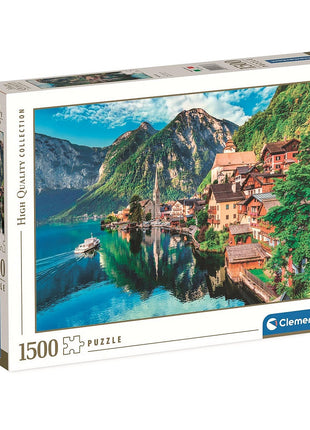 Ausztria Hallstatt 1500 db-os puzzle Clementoni