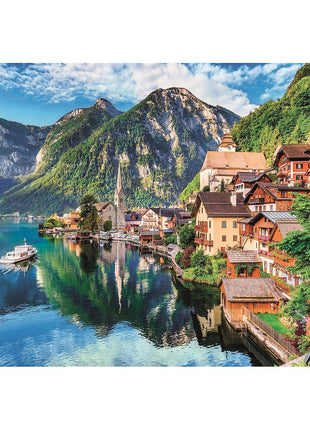 Ausztria Hallstatt 1500 db-os puzzle Clementoni