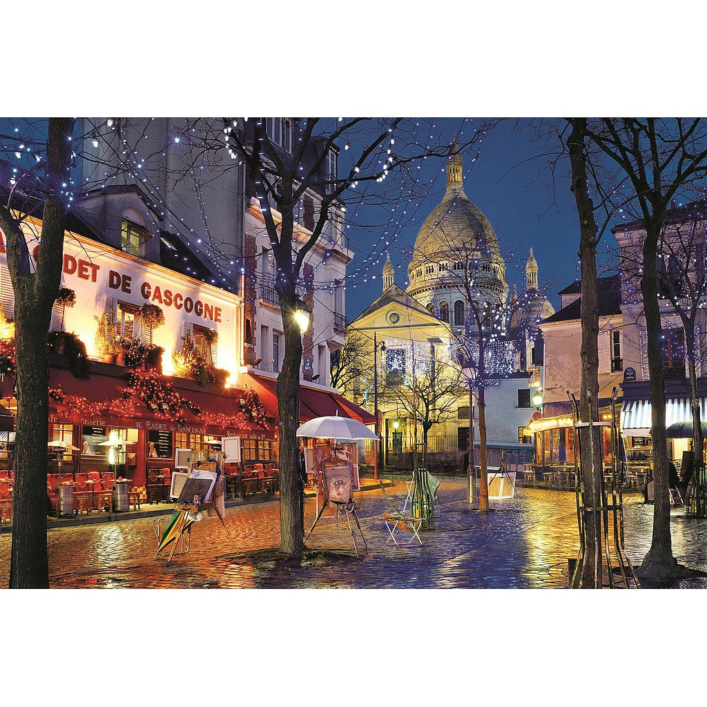 Párizs Montmarte 1500 db-os Compact puzzle Clementoni