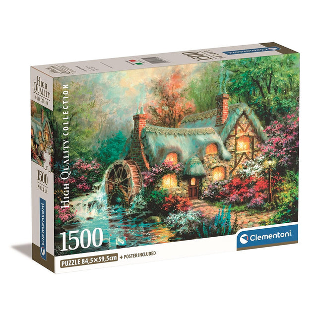 Vidéki táj Countryside 1500 db-os Compact puzzle Clementoni