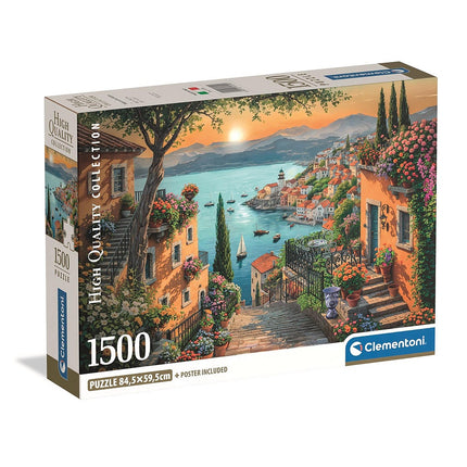 Kikötő Steps to Harbor 1500 db-os puzzle Clementoni
