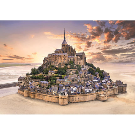 Franciaország Mont-Saint Michel 1500 db-os puzzle Clementoni