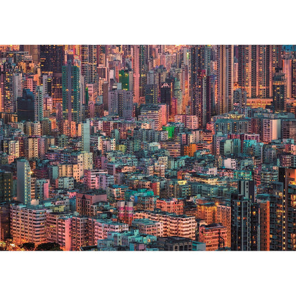 Hong Kong Hive 1500 db-os Compact puzzle Clementoni