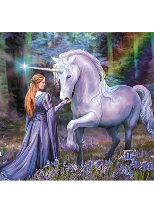 Anne Stokes Bluebell Wood 1500 db-os Compact puzzle Clementoni