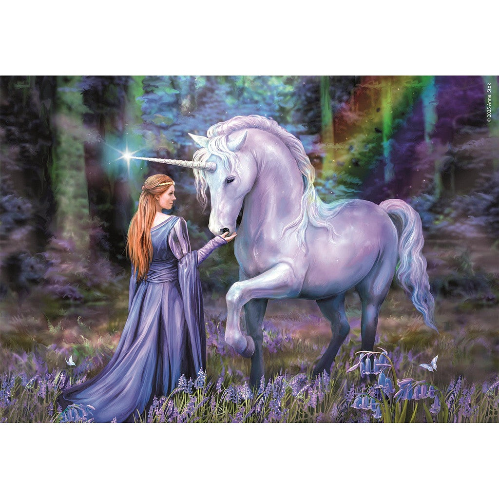 Anne Stokes Bluebell Wood 1500 db-os Compact puzzle Clementoni
