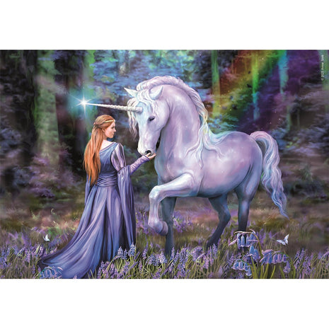Anne Stokes Bluebell Wood 1500 db-os Compact puzzle Clementoni