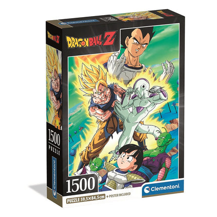 Dragon Ball Intense Battle 1500 db-os Compact puzzle Clementoni