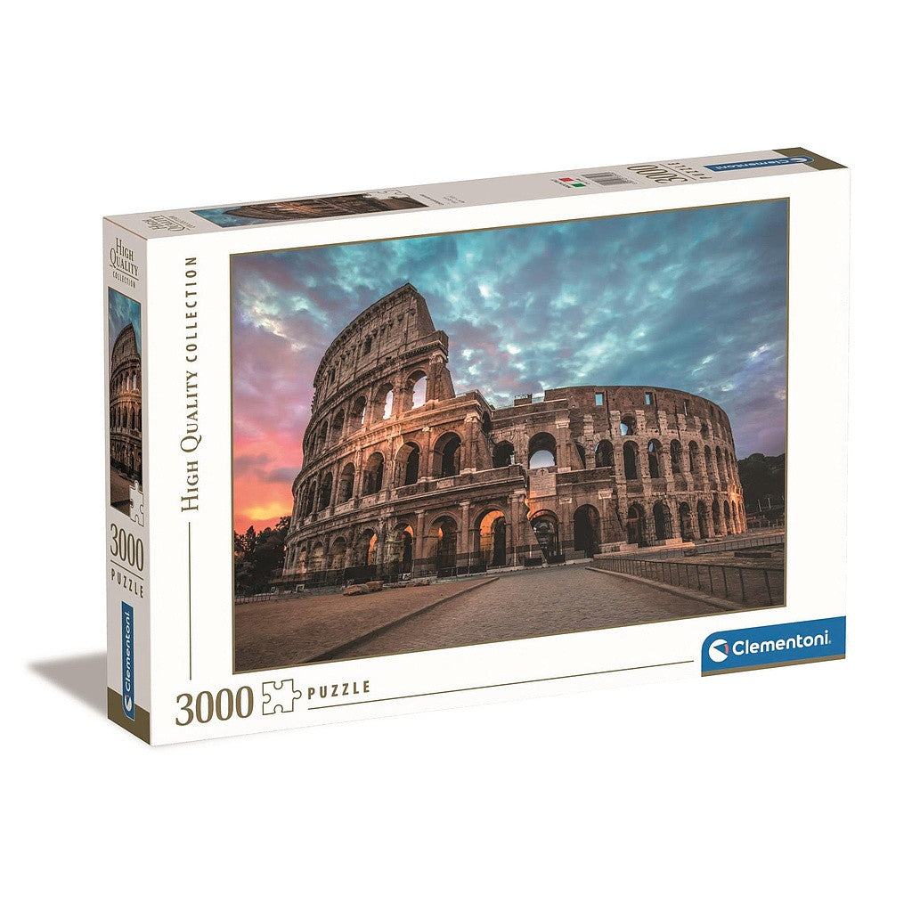 Róma Colosseum Sunrise 3000 db-os puzzle Clementoni