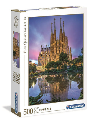 Barcelona Sagrada Família 500 db-os puzzle Clementoni