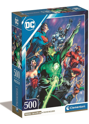 Az Igazság Ligája 500 db-os Compact puzzle Clementoni