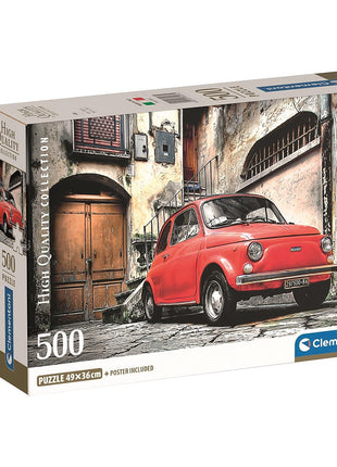 Autó Cinquecento 500 db-os puzzle Clementoni