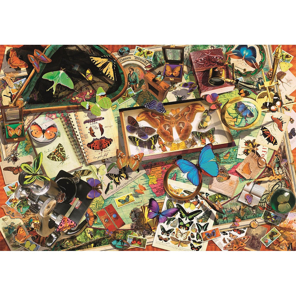 Pillangók Collector 500 db-os Compact puzzle Clementoni
