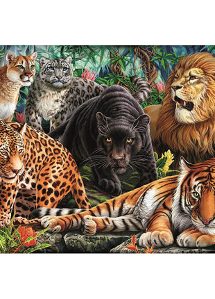 Állatos Wild Cats 500 db-os Compact puzzle Clementoni