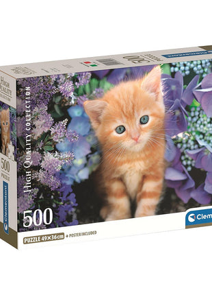 Cicás Ginger 500 db-os Compact puzzle Clementoni