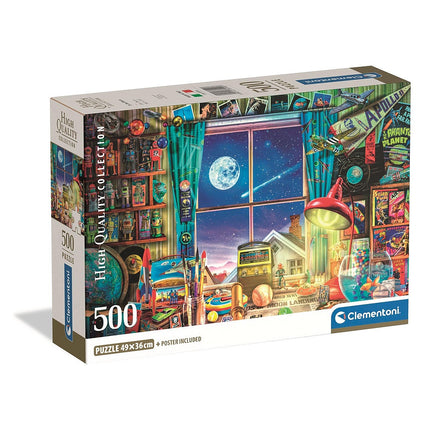 Gyerekszoba To the Moon 500 db-os Compact puzzle Clementoni