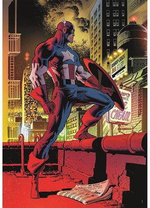 Bosszúállók Captain America 1000 db-os Compact puzzle Clementoni
