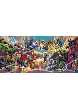 Bosszúállók VS Villains 1000 db-os panorama Compact puzzle Clementoni