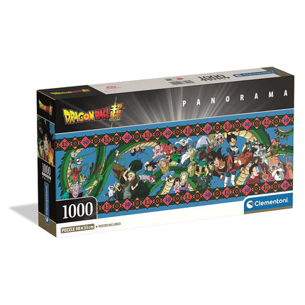 Dragon Ball 1000 db-os panorama Compact puzzle Clementoni