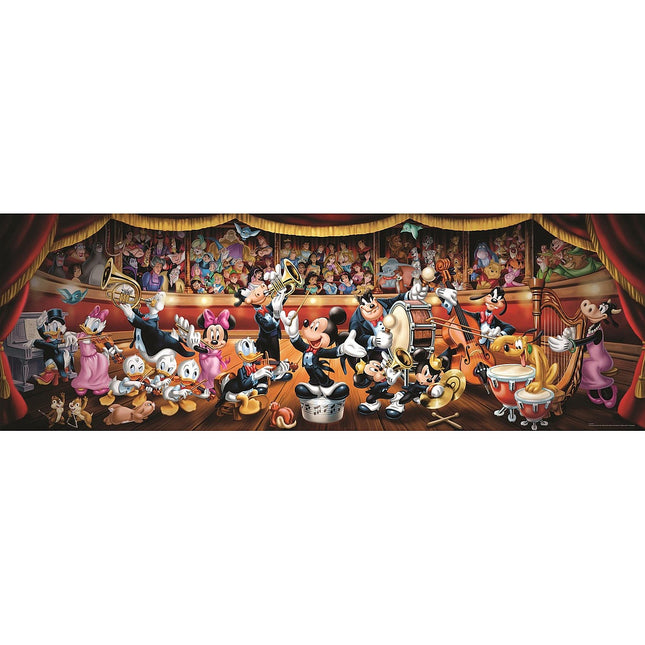 Disney Classics Orchestra 1000 db-os panorama puzzle Clementoni