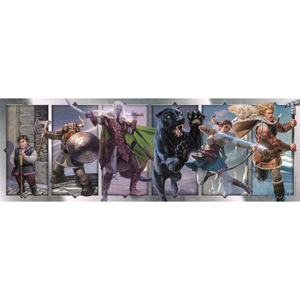 Dungeons & Dragons 1000 db-os panorama Compact puzzle Clementoni