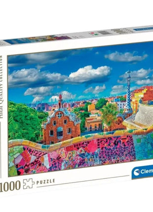 Barcelona Güell Park 1000 db-os puzzle Clementoni