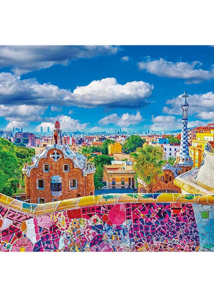Barcelona Güell Park 1000 db-os puzzle Clementoni