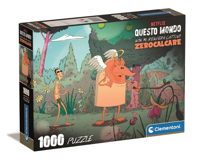 A világ ellen Moral Compass 1000 db-os Compact puzzle Clementoni